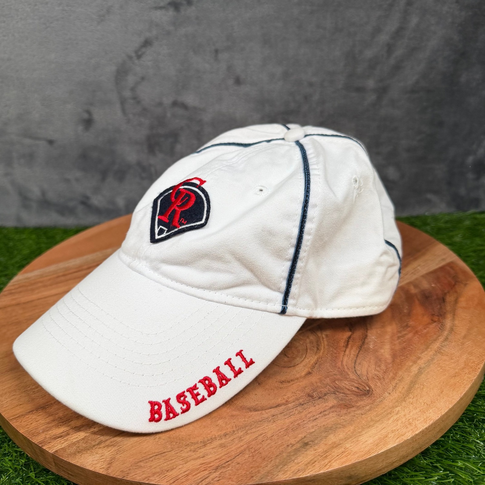CocaCola Baseball Cap White Adjustable Adult Red Logo Promo Hat Strapback Mens